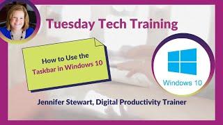 How to Use the Taskbar in Windows 10