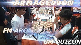 FM CHRISTIAN GIAN KARLO ARCA vs.  GM DANIEL QUIZON | 3RD GOV. HENRY S. OAMINAL CHESS FESTIVAL 2024