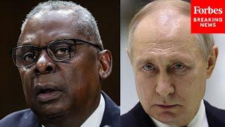 Sec. Lloyd Austin Rails Against Putin’s ‘Reckless And Dangerous’ Nuclear Threats Against Ukraine