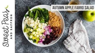 Autumn Apple Farro Salad