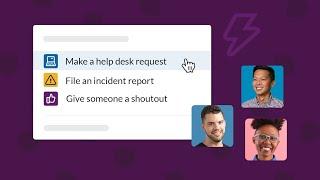 Workflow Builder: Automate routine processes in Slack