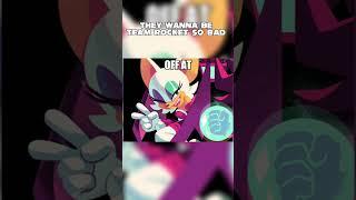 They Wanna be Team Rocket So Bad #sonicdub #sonicthehedgehog #teamrocket #shadowthehedgehog