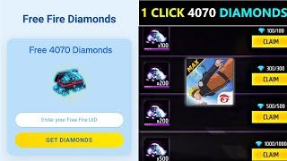  4870 Free Diamonds in Free Fire Trick. How to Get Free diamond in freefire max. Free Diamond App