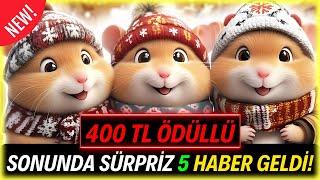 FINALLY 5 NEWS WITH SURPRISE AWARDS! (Hamster Kombat Chill Guy Xmas Withdrawal Paws Airdrop Crypto)