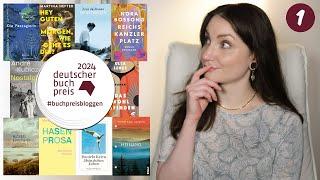 Deutscher Buchpreis 2024 | Mein Eindruck von der Longlist (1) Welche Bücher werde ich lesen?