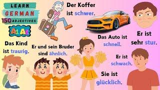 Boost Your German Skills With These Important Adjectives For Beginners A1 - A2