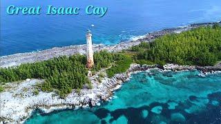 Great Isaac Cay Bahama a incredible Place to Visit In A Small Crooked Pilot House Boat