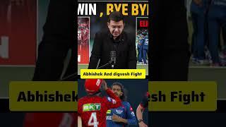 Digvesh Rathi And Abhishek Sharma Fight #cricket #ipl #highlights #abhishek #rathi #lsgvssrh