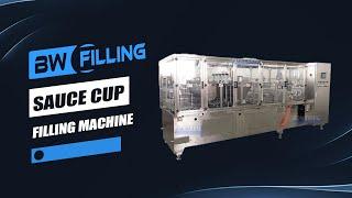 Best Sauce Cup Filling Machine of 2024 Chinese Manufacture Bwfilling