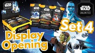 Ein ganzes Display JTL geöffnet | Star Wars: Unlimited