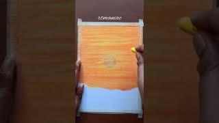 Easy Oil Pastel Drawing For Beginners | Tutorial #rtmaniac #shorts