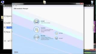 Installing packs on WebSphere Customization Toolbox (WCT) using the Installation Manager on windows