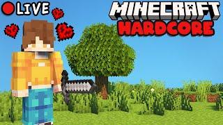 Starting a New World and Attempting to Beat Minecraft but in Hardcore! - Day 1