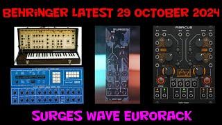 Latest Behringer News 29 October 2024