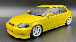 Honda Civic Type R EK9 1/24 Fujimi Full Build Step by Step