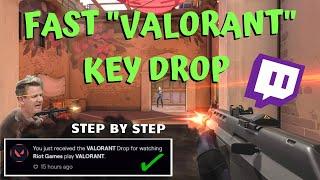 How to get Fast VALORANT beta Key Drop TWITCH" | (EASY Steps) Get Valorant beta Drop Access FAST