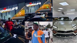 Cubana chief priest opens his Lagos restaurant / Zlatan ibile new Lamborghini worth 600 million