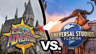 Universal Studios vs. Islands of Adventure: Which Park Is BETTER?