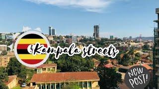 Uganda Kampala City- down streets,Businesses and daily life.