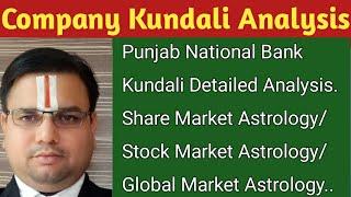 Punjab National Bank Kundali Detailed Analysis/Share Market Astrology/Global Market Astrology.