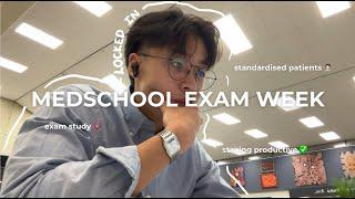 MY PRODUCTIVE EXAM WEEK AT MEDSCHOOL // PETER LE