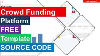 Crowd Funding Platform Template Source code