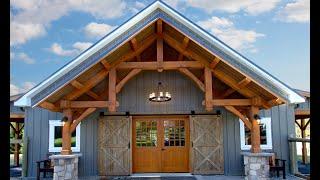 Beautiful timber frame structure  in Bucks county PA