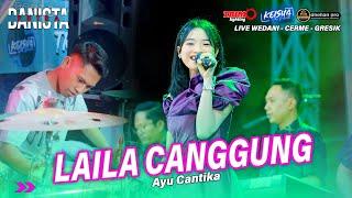 LAILA CANGGUNG Ayu Cantika Ft FARIS KENDANG PUTRA DANISTA Live Wedani - Cerme