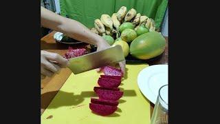 Fruits #Peeling #cutting #slicing #byEJmixvlog