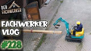 Fachwerker VLog #228 - Der Fachwerker als Bagger-Kranfahrer (ATOTO Gewinner stehen fest!)