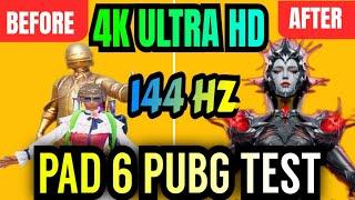 Xiaomi Pad 6 Pubg Mobile Test | 90 Fps 144Hz Xiaomi Pad 6 Pubg Mobile Game Test | Xiaomi Pad 6