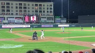 Sebastian Murillo Scores on a Wild Pitch ⬇️7 - Georgia Southern Eagles vs Georgia Bulldogs 3/7/2023