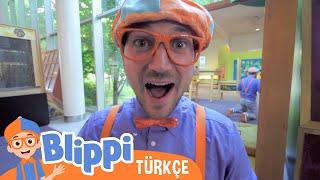 Blippi Pasifik Bilim Merkezi'ni Keşfediyor | Blippi Türkçe - Çocuklar için eğitici videolar | Türkçe