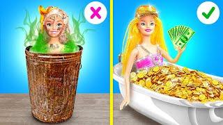 Rich Vs Poor Barbie Doll  Relatable Situations with Rich and Poor Barbie!