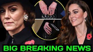 ROYALS IN SHOCK! Princess Kate wears engagement ring fans notice little change first time in months