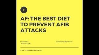 The best diet to prevent Afib