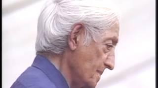 What do you mean by 'The future is now'? | J. Krishnamurti