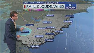 Some winter weather could be felt Friday, but mostly rain