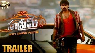 Supreme Trailer || Sai Dharma Tej, Rashi Khanna - Filmy Focus