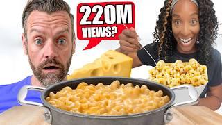 Two Brits Try VIRAL Mac And Cheese Recipe! 220 MILLION Views