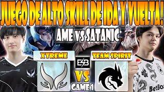 TEAM SPIRIT VS XTREME BO3[GAME 1]SATANIC, LARL VS AME, XM- DREAMLEAGUE SEASON 2024-DOTA 2 -ESB