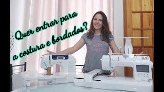 Quer entrar para o mundo da costura e bordados?Assista esse vídeo