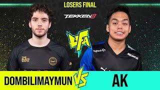 UFA 2024 - Tekken 8 - Losers Final - DombiliMaymun (Feng) VS AK (Dragunov)