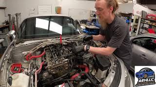 NC Miata camshaft install in-car - Ford Duratec