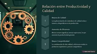 Calidad y Productividad   Ramírez, Hodelis