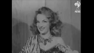 An interview with Carmen Miranda in London (1948)