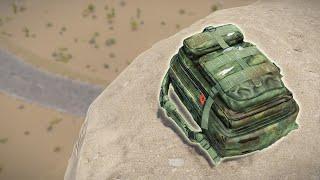 i found a hidden backpack...