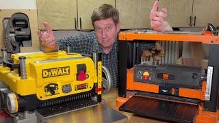 Why does everyone think the DeWALT planer is better?