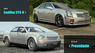 GTA IV Cars vs Real Life Cars #5 | All 30+ Sedans