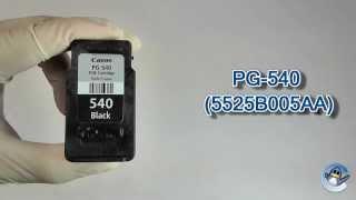 How to Refill Canon PG 540 (5525B005AA) Black Ink Cartridge